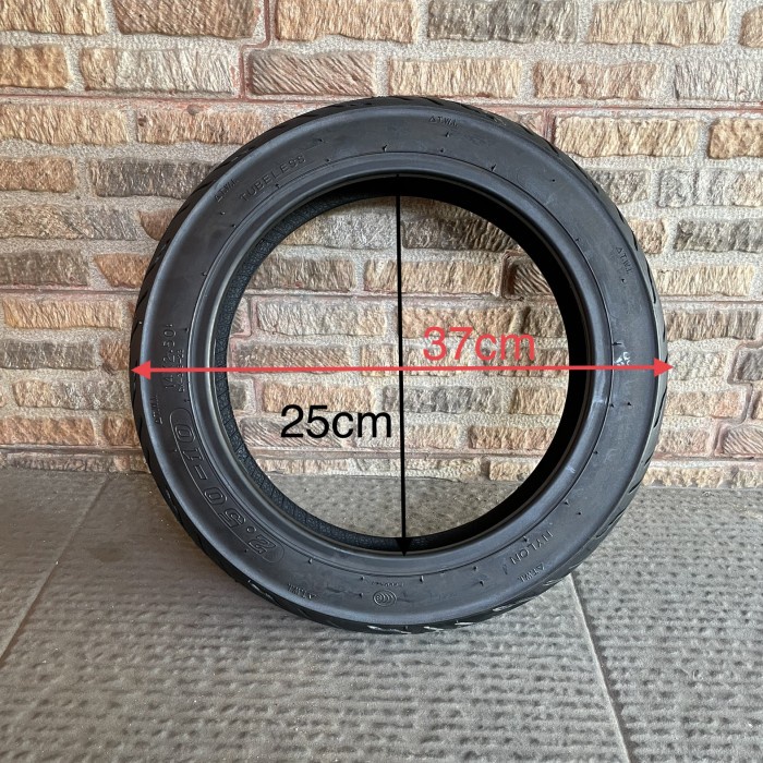 NEW BAN LUAR ASPAL-ONROAD 2.50-10 MINIMOTO, MINI TRAIL 50CC, UNIVERSAL ORIGINAL TERBARU