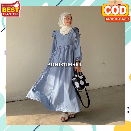 Baju Dreas Pesta Syari Games Aesthetic Import Remaja Cewek Dewasa Gsmia Mewah Gamis Wanita Syar'I Dr