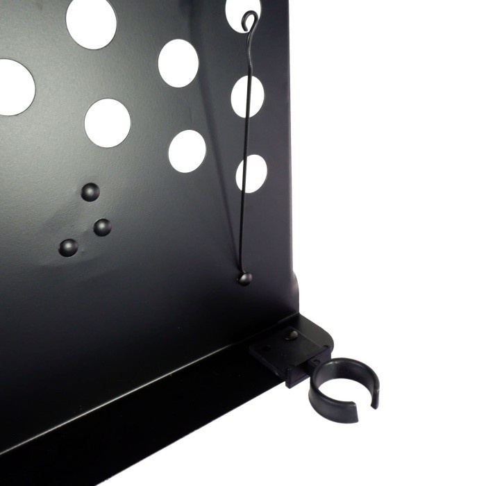 Stand Partitur - Promo Murah Stand Book 2 Mic Holder Lipat Besar Bolong Buku Partitur