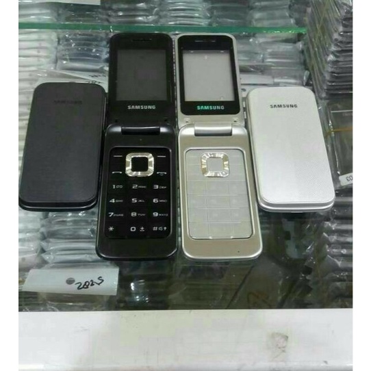 Aman Casing / Kesing / Cs Samsung Galaxy Citrus / C3520 Fullset Gilaa