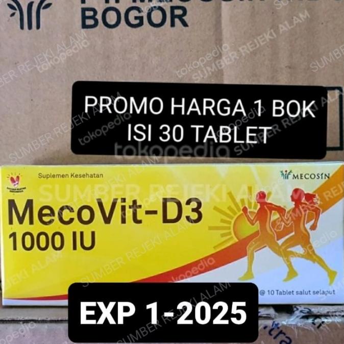 Mecovit d3 / Vitamin D3 1000IU Perbok