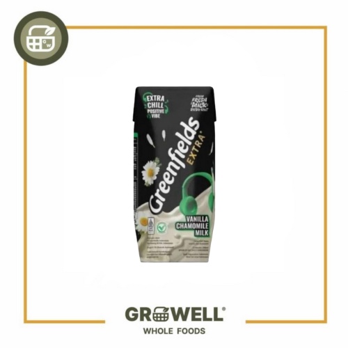 

GREENFIELDS UHT EXTRA CHILL VANILLA CHAMOMILE 200ML