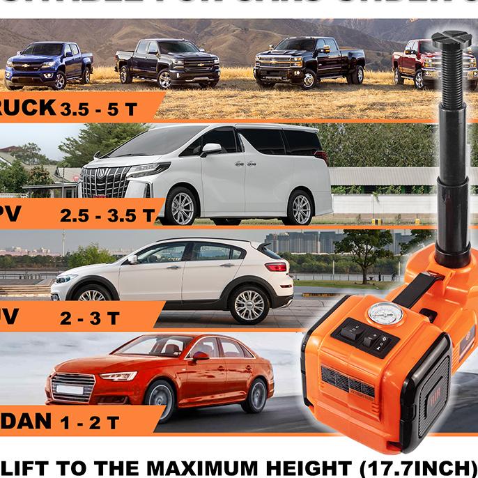 5 TonDongkrak Elektrik/Dongkrak Mobil Elektrik Portabel/Electric Car Ja