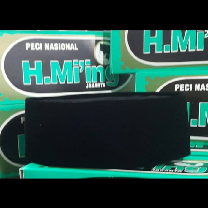 Peci Songkok Hitam Tinggi 8