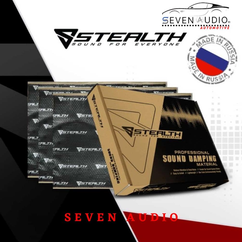 TERLARIS PEREDAM MOBIL STEALTH BUTYL RUBBER ALMUNIUM 1.8MM ORIGINAL MADE IN RUSIA - PEREDAM MOBIL ST