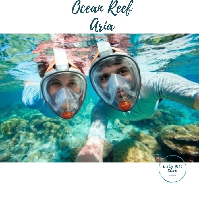 Promo Ocean Reef Aria Full Face Snorkling Mask Alat Selam