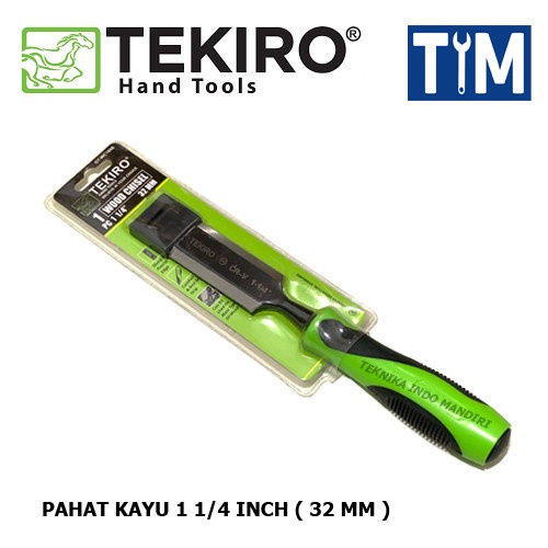 

Tekiro Pahat Kayu 1 1/4 Inch ( 32 Mm ) / Tatah Kayu / Wood Chisel
