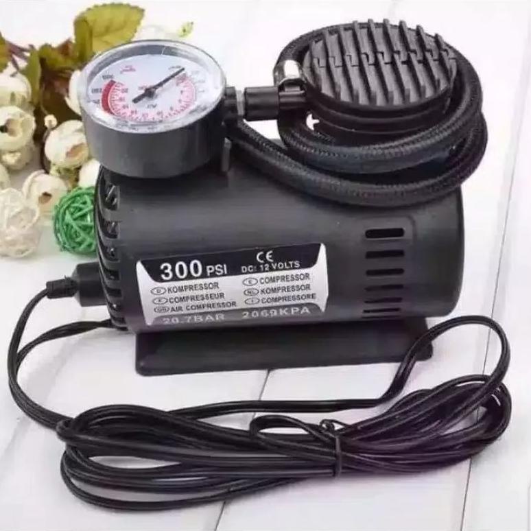 Kompresor mini 300psi original. Pompa ban motor,mobil dll
