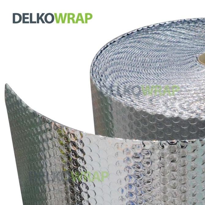 

COD Plastik BUBBLE ALUMUNIUM FOIL 120cm x 25m PREMIUM TERMURAH ROLL