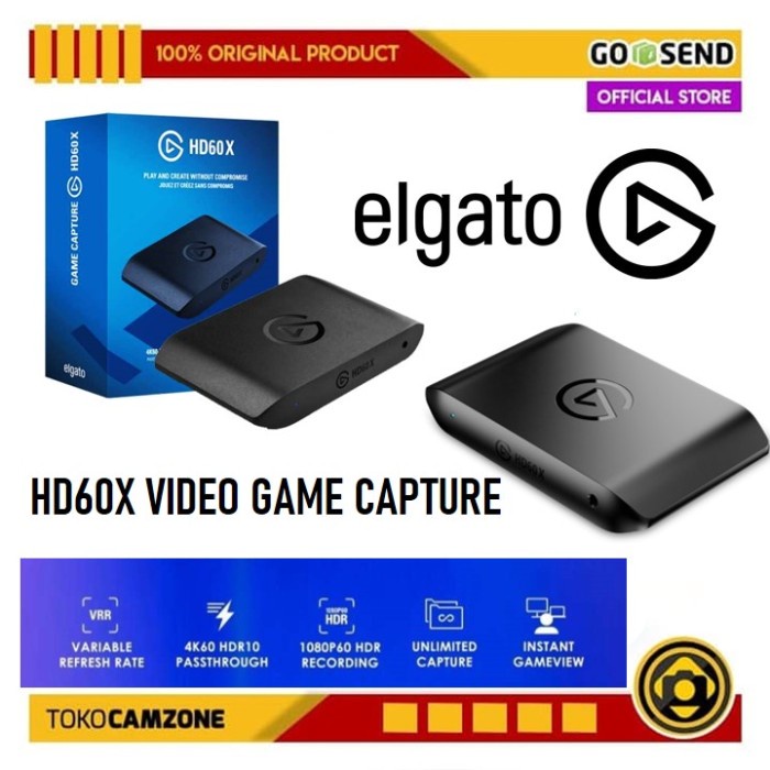 ELGATO HD60X 4K VIDEO GAME CAPTURE / ELGATO HD60 X / ELGATO HD60-X