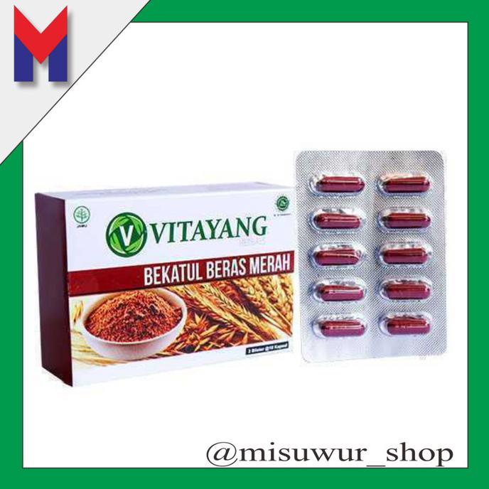 

Vitayang Bekatul Beras Merah Kolesterol alami herbal