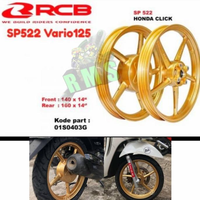Velg RCB SP 522 Palang 5 Vario125 Vario150 Velg Vario125/150 RCB Sp522