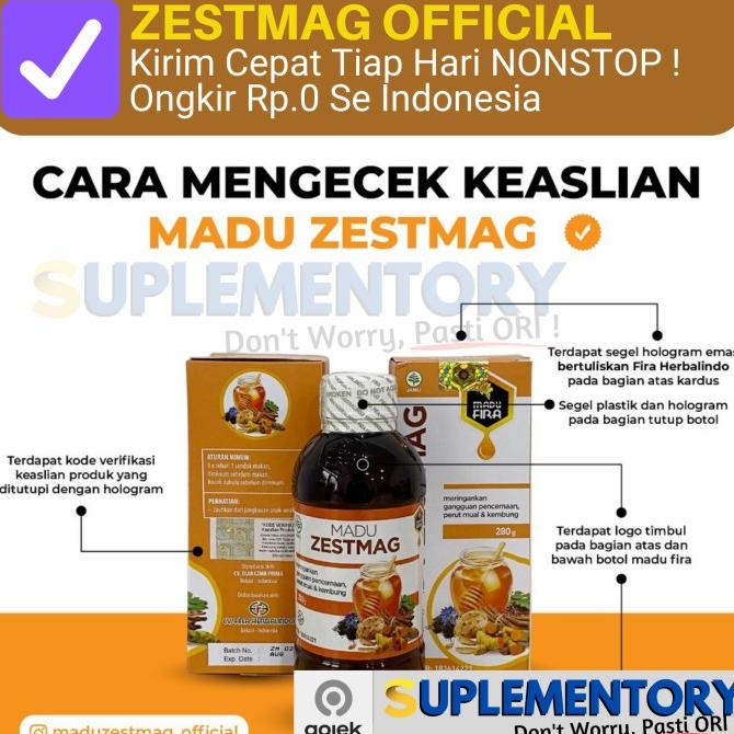 

Madu Zestmag Obat Herbal Maag Kronis Akut GEERD GERD Asam Lambung Mag