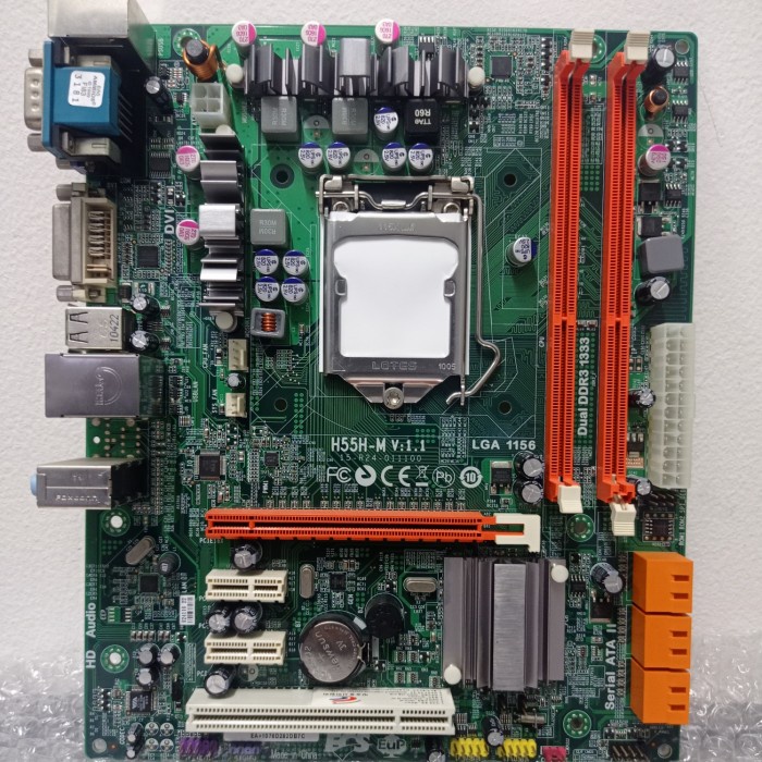 Mobo ECS H55 socket lga 1156
