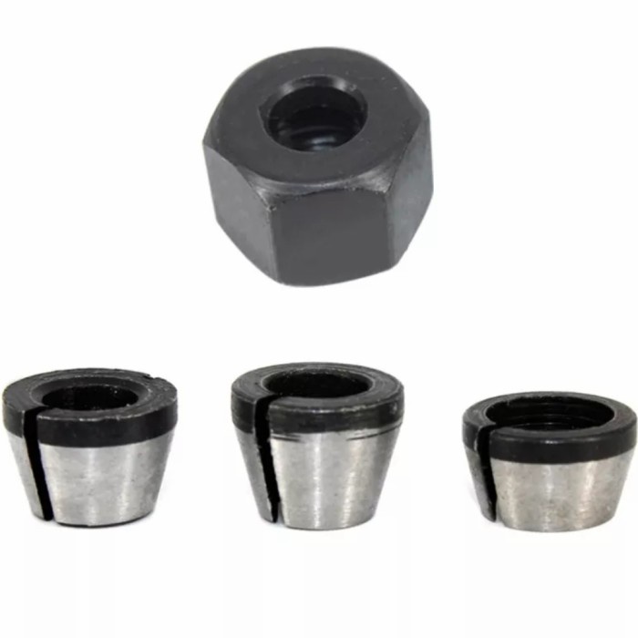 .........] Collet Kerucut/Nut Mesin Trimmer Router Makita DLL Universal
