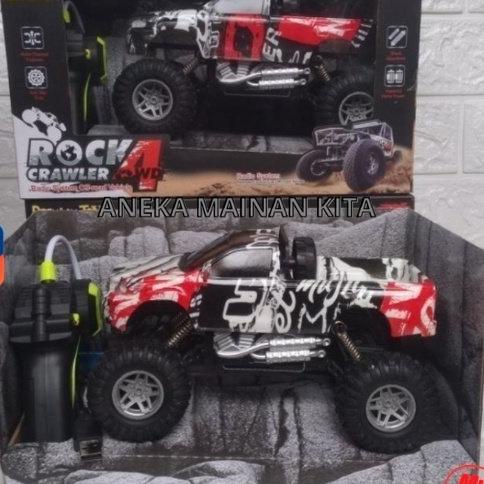 (Bisa Cod) Mobil Remote Kontrol Rc Off Road Ro Crawler Ro Climbing