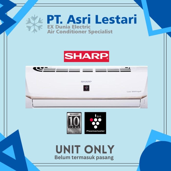 Ac Sharp Lowwatt Plasmacluster 1 Pk Ah-Ap9Uhl / Ahap9Uhl Ready