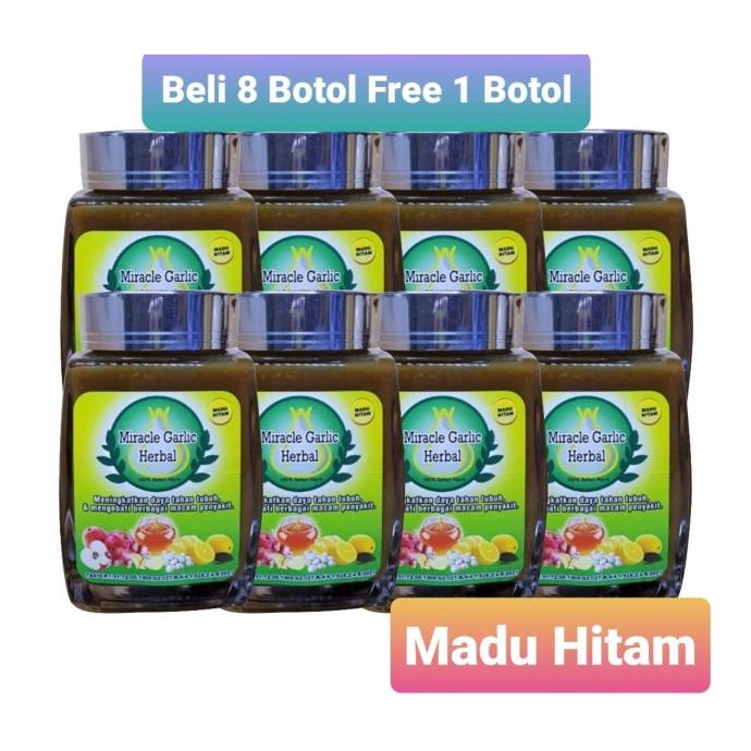 

8 BOTOL MIRACLE HERBAL JANTUNG MADU HITAM COCOK UNTUK DIABETES