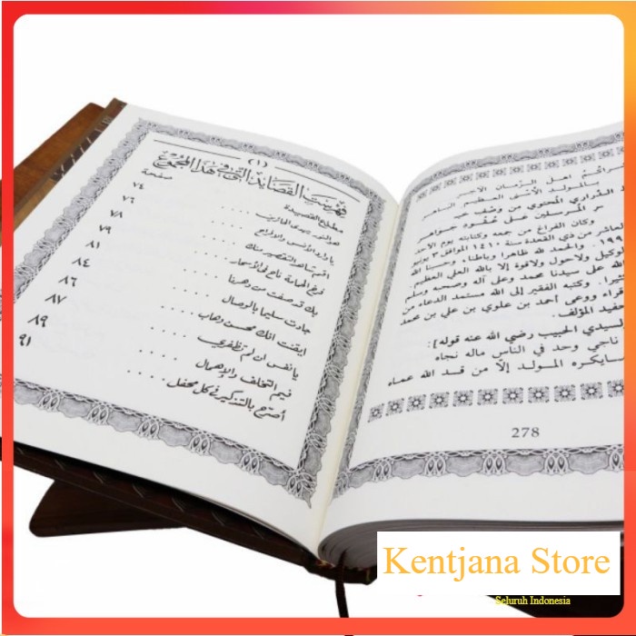 Al Kitab Maulid Simtudduror Besar Terbitan Masjid Riyadh Solo