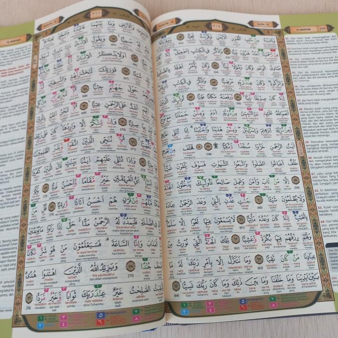 Alquran AnNur Ukuran A4, Alquran An-Nur Tajwid Terjemah Per Kata