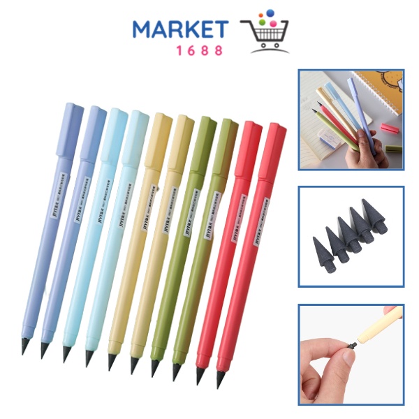 

Market1688 Pensil Eternal Tanpa Isi Warna Macaroon Pensil Abadi Tak Bisa Habis Graphite Pencil Like Pen Untuk Sketsa Lukis Art Tidak Perlu Diasah Warna-Warni Lucu Murah