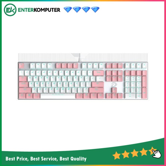 Dareu Glory EK-810 (Pink/White Pink) Mechanical Gaming Keyboard