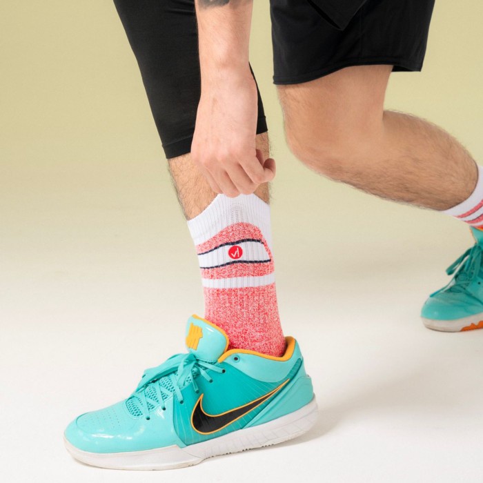 Kaos Kaki - Voted Socks Kaos Kaki Basket Rebound Soul Red