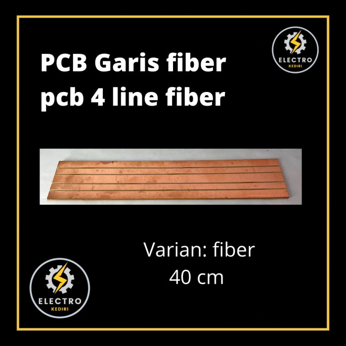 ><><><] Pcb fiber garis 40 cm pcb line fyber 40cm pcb pararel tr final