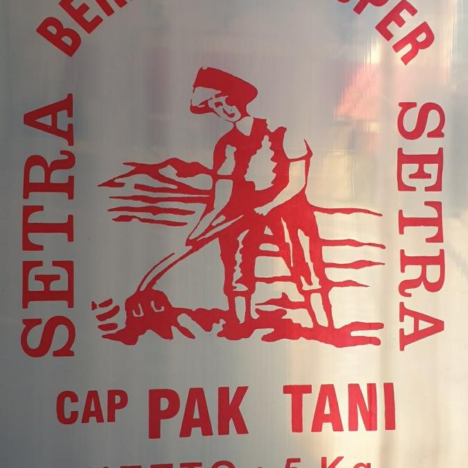 

=+=+=+] Plastik Beras Cap Pak Tani 5 kg