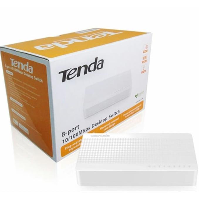 Tenda S108 8-Port Ethernet Switch