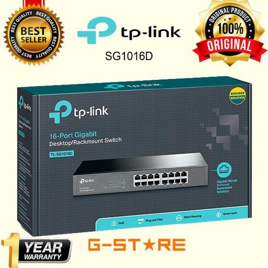 Tp-Link Tl-Sf1016D Switch Hub 16 Port