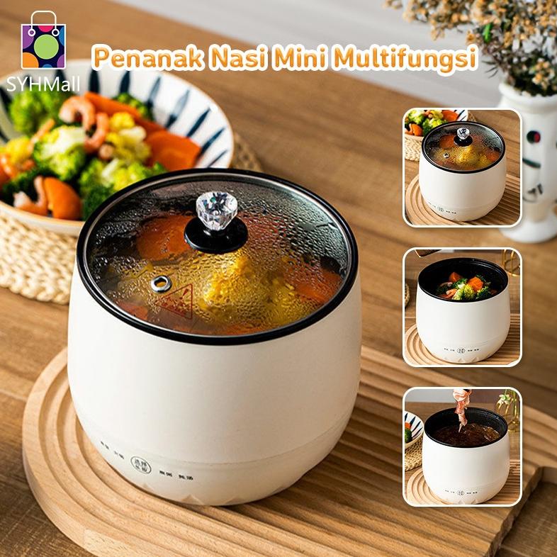 SYH Mall Magic com mini 1,6 Liter Anti Lengket Serbaguna Rice cooker Panci Listrik 300Wat /Rice Cook