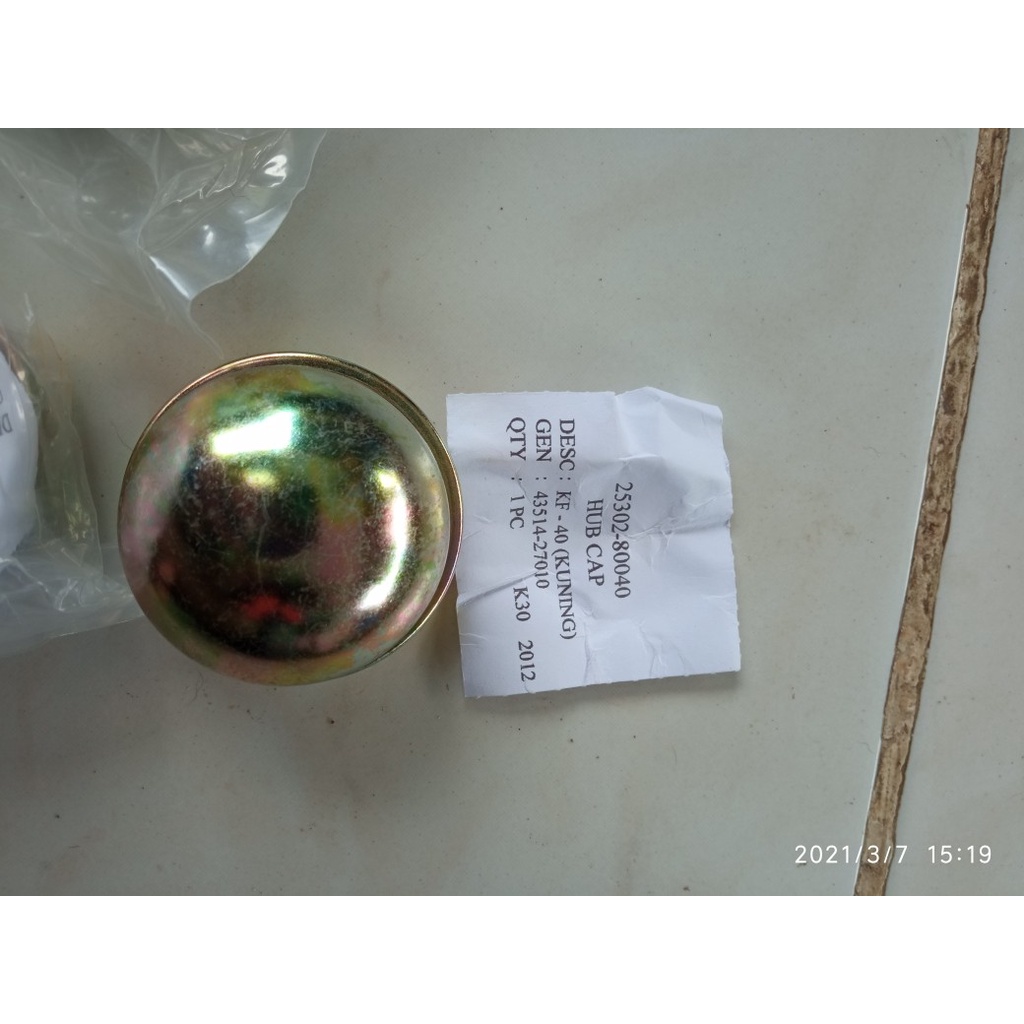HUB CAP TUTUP GEMUK LAHER DOP VELG KIJANG SUPER GRAND ROVER KF40