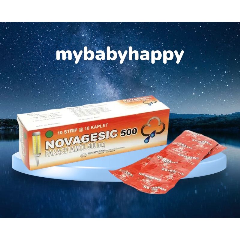 NOVAGESIC PARACETAMOL 500mg BOX