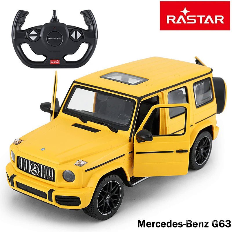 Rastar Mobil Remote Control Mercedes Benz G63 SUV, Mobil RC 1:14 600MAh Model Radio Kontrol Otomatis