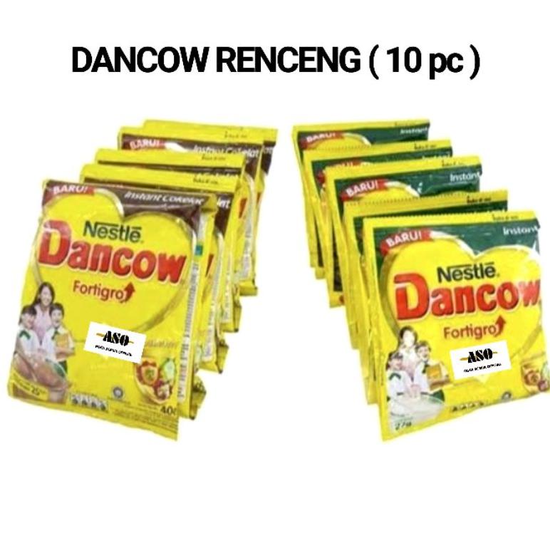 

Ready DANCOW fortigro susu bubuk RENCENG ( ISI 10 ) PROMO !!!