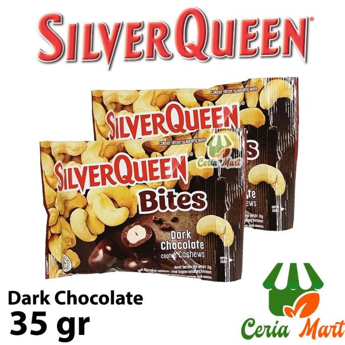 

Coklat SilverQueen Bites 35 gr Dark Chocolate Silver Queen