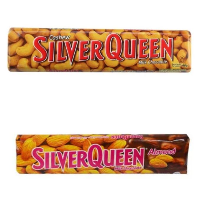 

Silverqueen coklat silver queen 62 gr/Silverqueen cashew almond 62gram