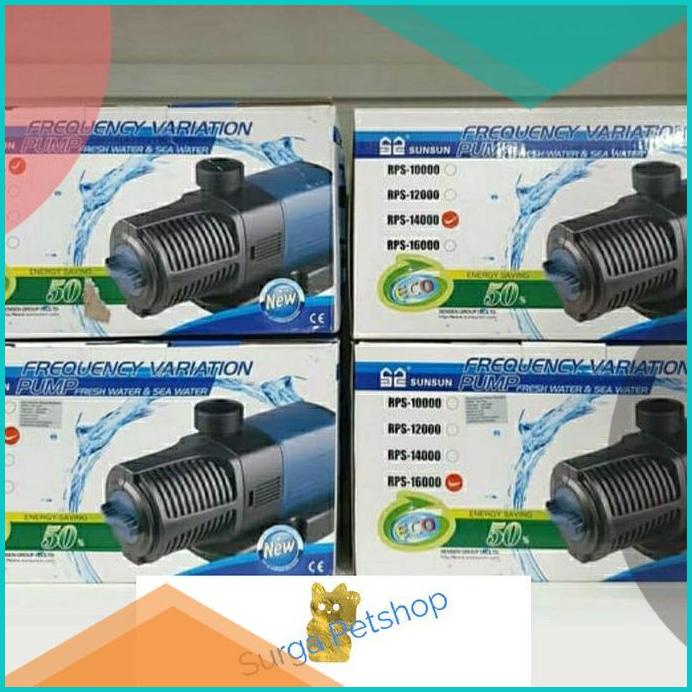 Pompa SUNSUN Submersible pump rps 16000 pompa aquarium kolam RPS16000