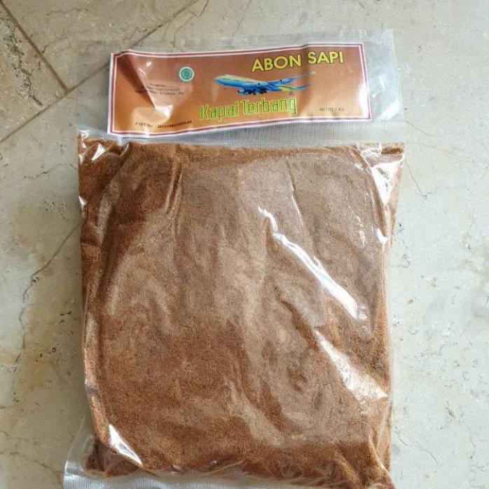 

Abon Sapi Cap Kapal Terbang 1Kg