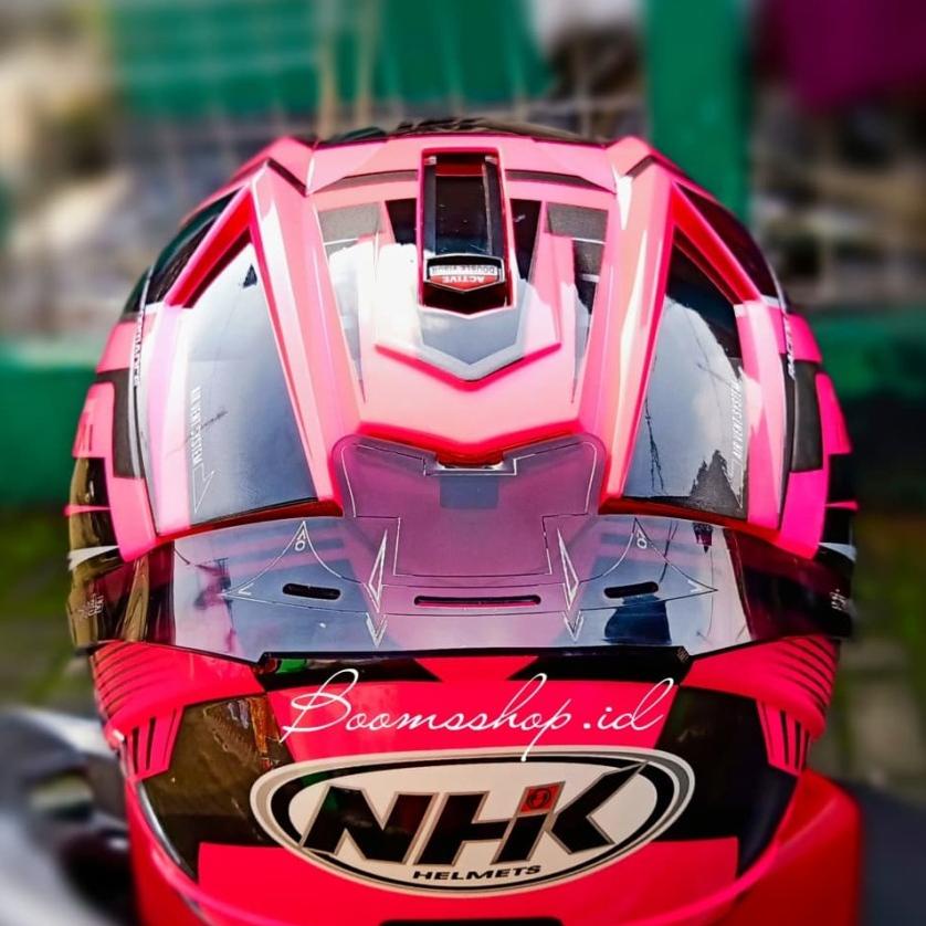 Helm Nhk Gp1000 Plasma Pink Paket Ganteng