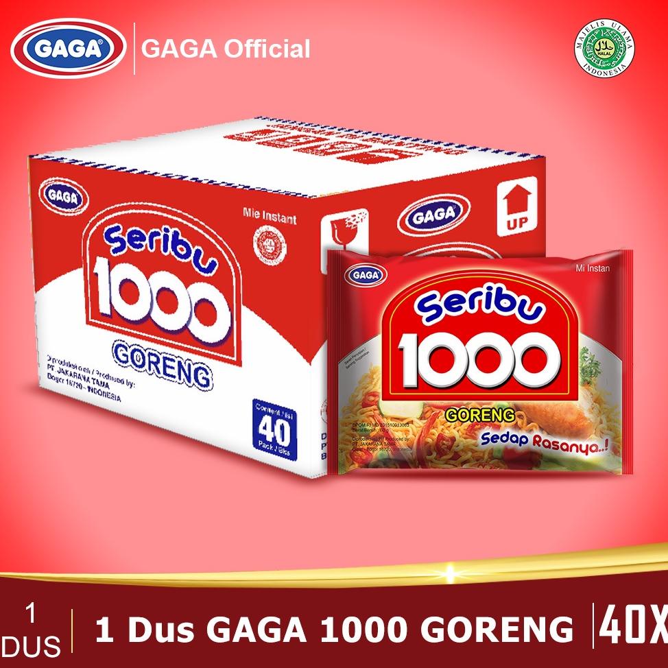 

Ready Gaga 1000 Mie Instant 1 Dus Isi 40 Berbagai Varian Rasa