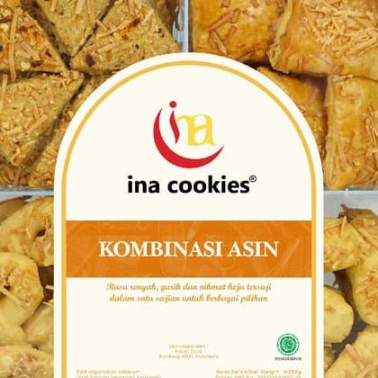 

Ready Sto Kue Kering Ina Cookies | Aneka Kombinasi Coklat Asin Nastar | Enak Berkualitas