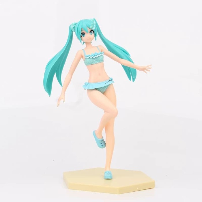 :::::::] hatsune miku bikini pantai beach figure