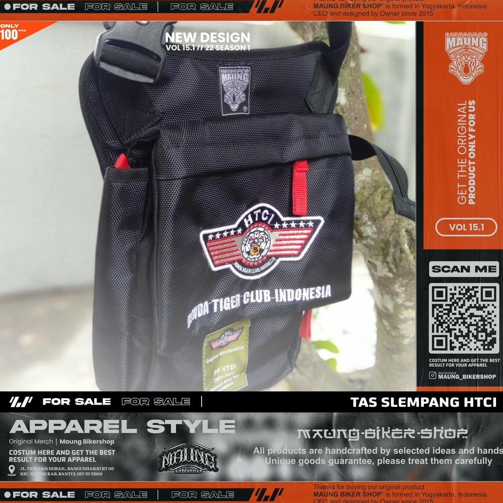 Kekinian Maung_Tas Honda Tiger Club Indonesia | Tas Htci_2022 Tas Promo