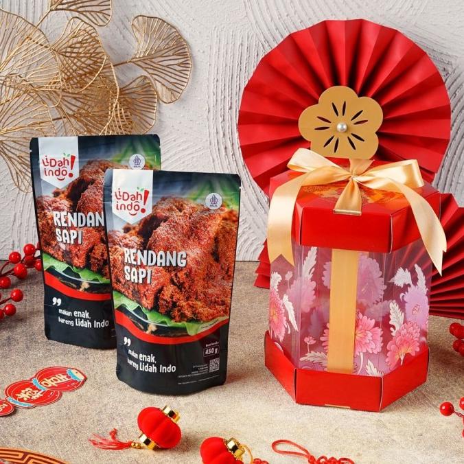 

New Hampers Imlek Rendang Sapi Isi 2 Pack 450Gr Limited Edition