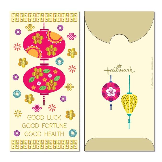 

New Money Envelope Large - Angpao - Amplop Uang - Hallmark - Imlek-Hll005 Stok Terbatas