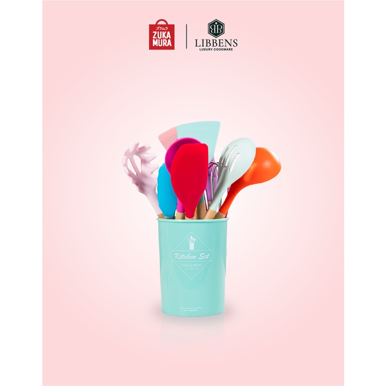 Zukamura Spatula Set 12 Multicolor