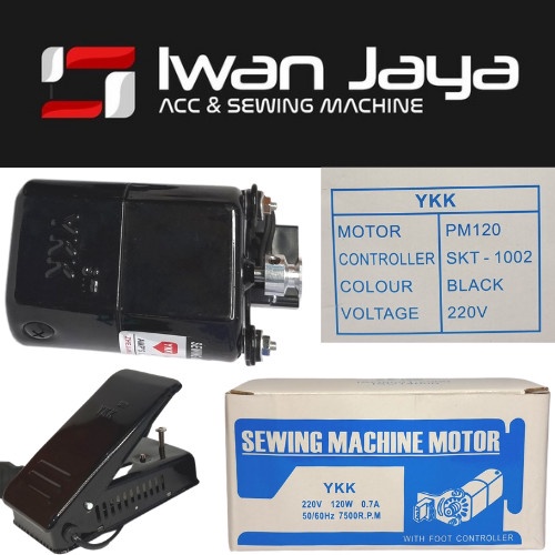 

!!!!!!] [YKK] Dinamo Kecil Mesin Jahit / Mesin Obras Dinamo YKK 120 Watt