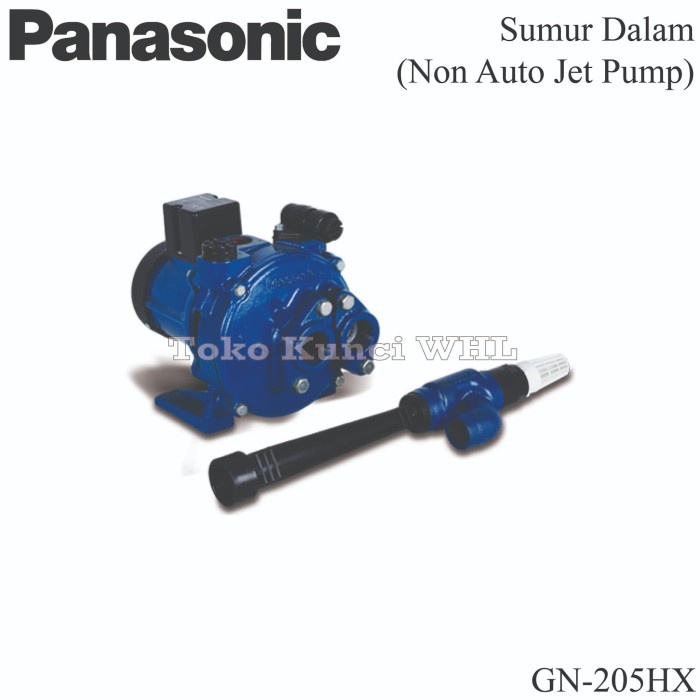 $$$$] Pompa Air PANASONIC GN 205 HX Non Otomatis Jet Pump 200 Watt